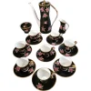 New Pamono Vintage French Sevres-Vincennes Porcelain Coffee Service, Set of 19