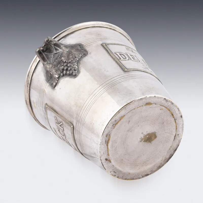 Pamono Vintage French Silver Plated Delbeck Reims Champagne Cooler, 1930> Ice Buckets & Wine Coolers