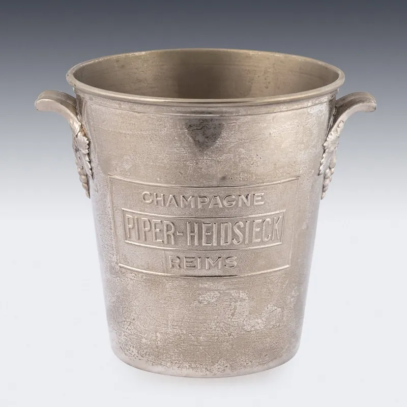 Discount Pamono Vintage French Silver Plated Piper-Heidsieck Reims Champagne Cooler, 1930