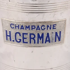 Pamono Vintage French Silver Plated Champagne Cooler from H. Germain, 1930