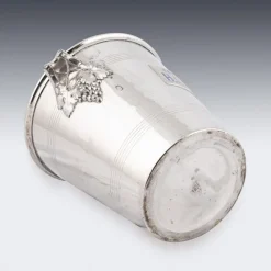 Pamono Vintage French Silver Plated Champagne Cooler from H. Germain, 1930