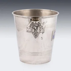 Pamono Vintage French Silver Plated Champagne Cooler from H. Germain, 1930