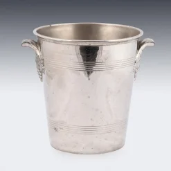 Pamono Vintage French Silver Plated Champagne Cooler from H. Germain, 1930