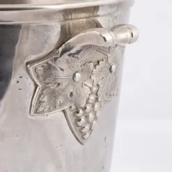 Pamono Vintage French Silver Plated Abel Lepitre Champagne Cooler, 1930><noscript><img width=