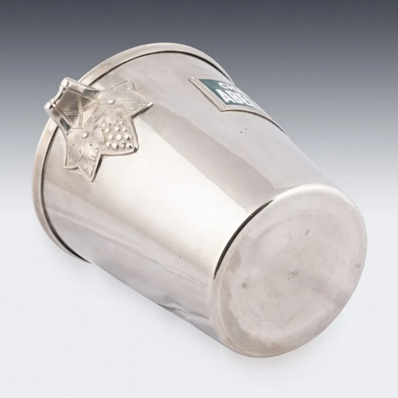 Pamono Vintage French Silver Plated Abel Lepitre Champagne Cooler, 1930> Ice Buckets & Wine Coolers