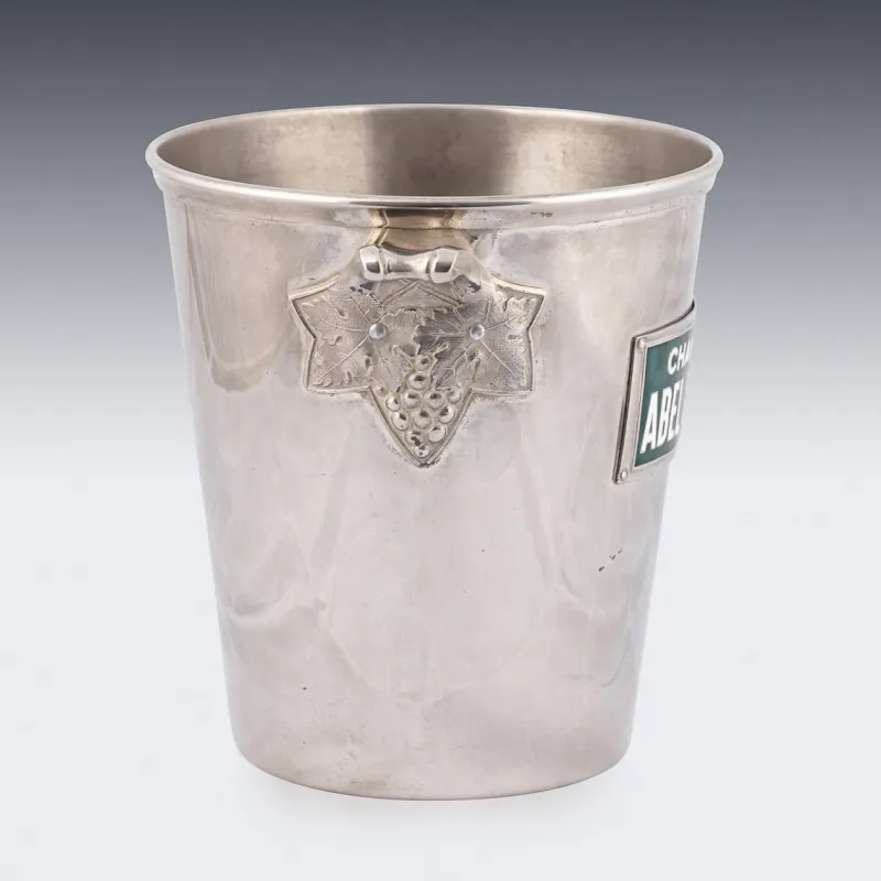 Pamono Vintage French Silver Plated Abel Lepitre Champagne Cooler, 1930> Ice Buckets & Wine Coolers