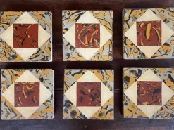 Online Pamono Vintage French Tiles, 1930s-1940s, Set of 6