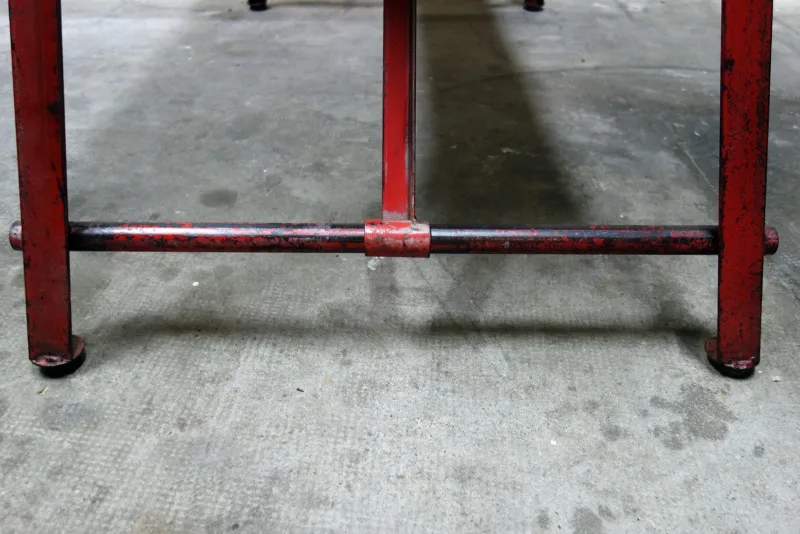Pamono Vintage French Virax Workbench, 1960s> Worktables & Workbenches