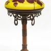 Sale Pamono Vintage Gallé-Style Table Lamp, 1920s