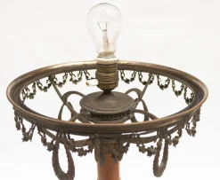 Sale Pamono Vintage Gallé-Style Table Lamp, 1920s
