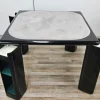 Pamono Vintage Game Table in Grey Fabric attributed to Pierluigi Molinari for Pozzi Milano, 1970s> Game Tables
