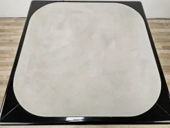 Pamono Vintage Game Table in Grey Fabric attributed to Pierluigi Molinari for Pozzi Milano, 1970s><noscript><img width=