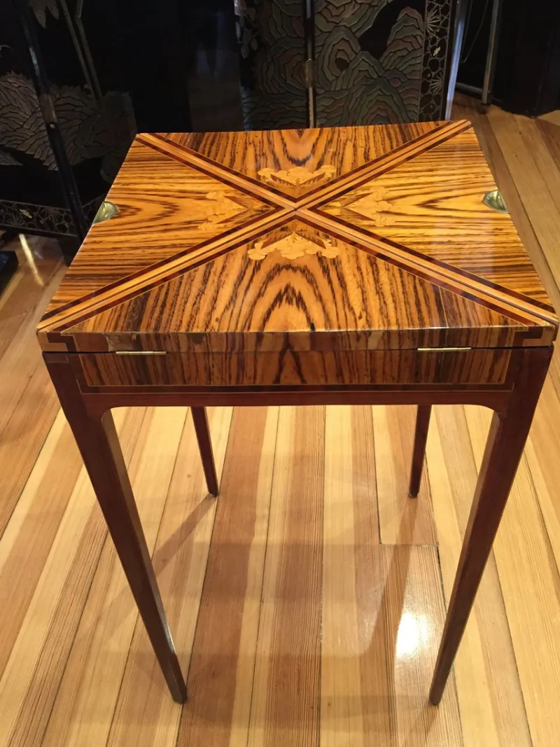 Pamono Vintage Games Table from Gallé> Game Tables