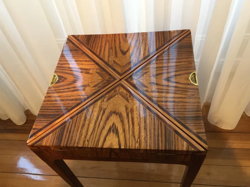 Pamono Vintage Games Table from Gallé> Game Tables
