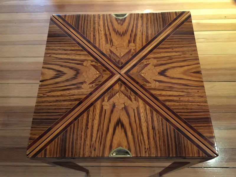 Pamono Vintage Games Table from Gallé> Game Tables