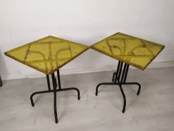 Pamono Vintage Garden Bistro Table by Mathieu Matégot, 1960s> Garden Tables