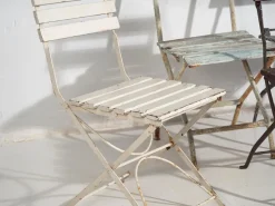 New Pamono Vintage Garden Folding Chairs, 1920, Set of 4