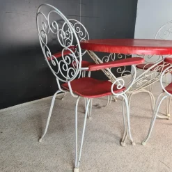 Pamono Vintage Garden Furniture, 1960s, Set of 5><noscript><img width=