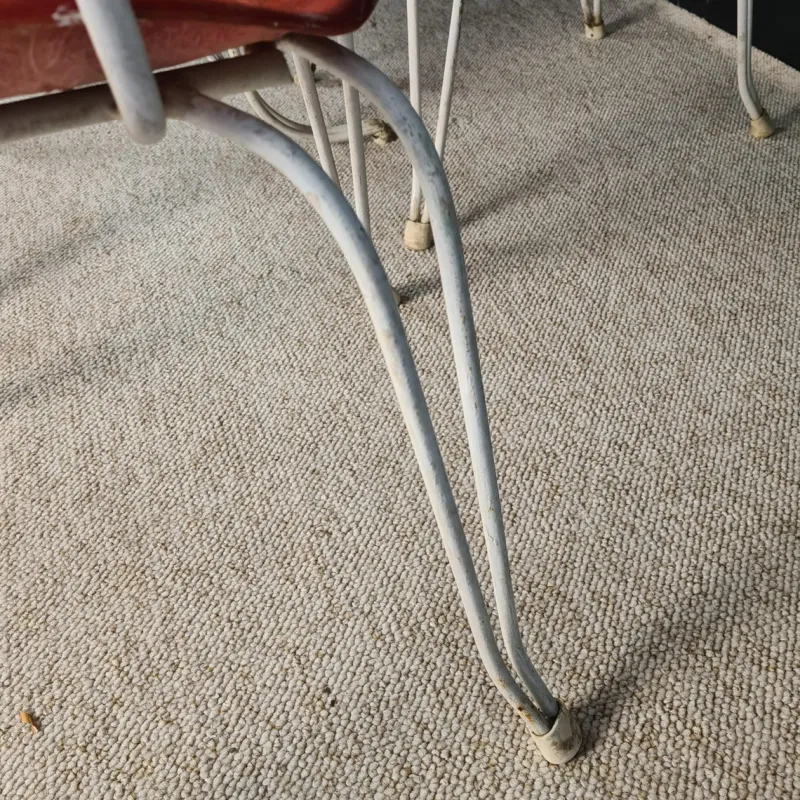 Pamono Vintage Garden Furniture, 1960s, Set of 5> Garden Tables
