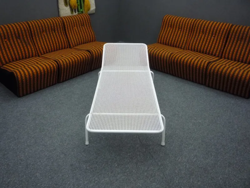 Pamono Vintage Garden Lounger attributed to Erlauer Drahtwerke, 1950s> Garden Seating