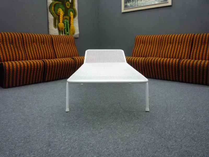 Pamono Vintage Garden Lounger attributed to Erlauer Drahtwerke, 1950s> Garden Seating