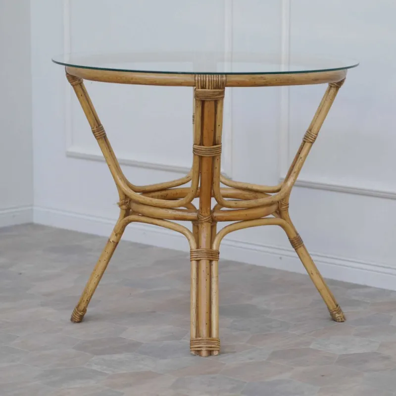 Outlet Pamono Vintage Garden Table in Bamboo