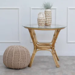 Outlet Pamono Vintage Garden Table in Bamboo