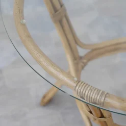 Outlet Pamono Vintage Garden Table in Bamboo