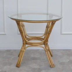 Outlet Pamono Vintage Garden Table in Bamboo