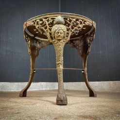 Pamono Vintage Garden Table in Cast Iron> Garden Tables