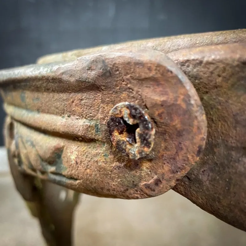 Pamono Vintage Garden Table in Cast Iron> Garden Tables