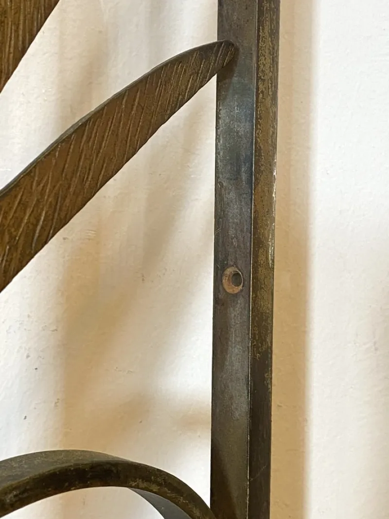 Pamono Vintage Gate in Wrought Iron, 1970s, Set of 2> Room Dividers & Screens