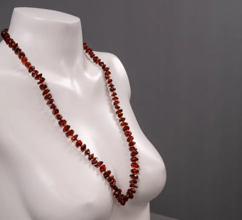 Clearance Pamono Vintage Gemstone Amber Necklace, 1960s