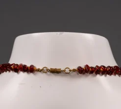 Clearance Pamono Vintage Gemstone Amber Necklace, 1960s