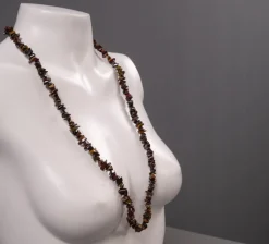 Hot Pamono Vintage Gemstone Tiger Eye Necklace, 1960s