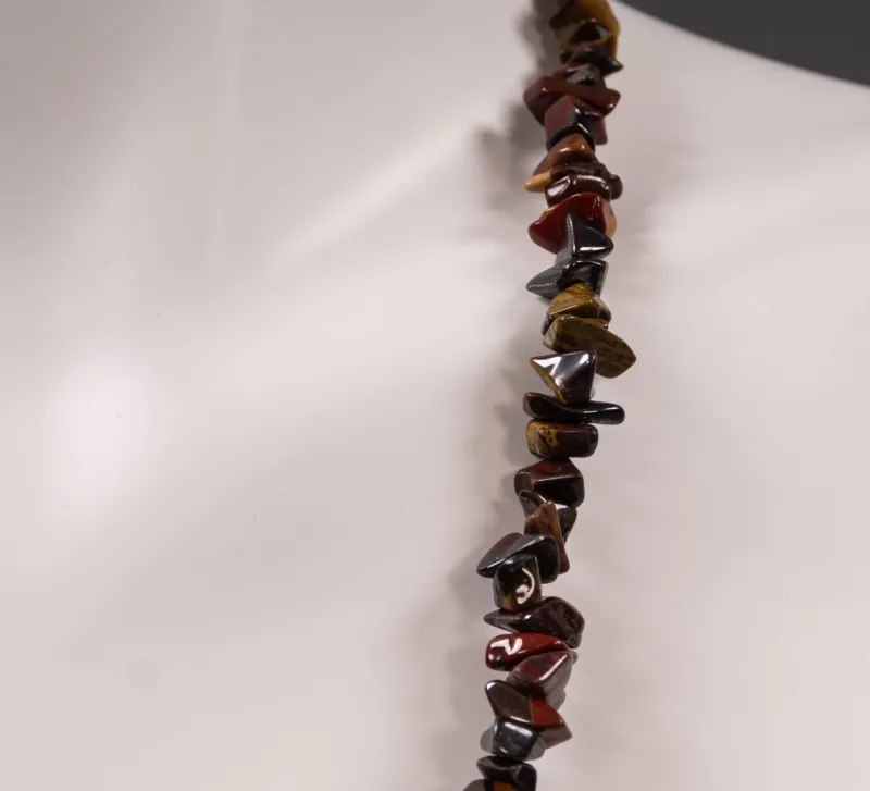 Hot Pamono Vintage Gemstone Tiger Eye Necklace, 1960s