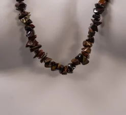 Hot Pamono Vintage Gemstone Tiger Eye Necklace, 1960s