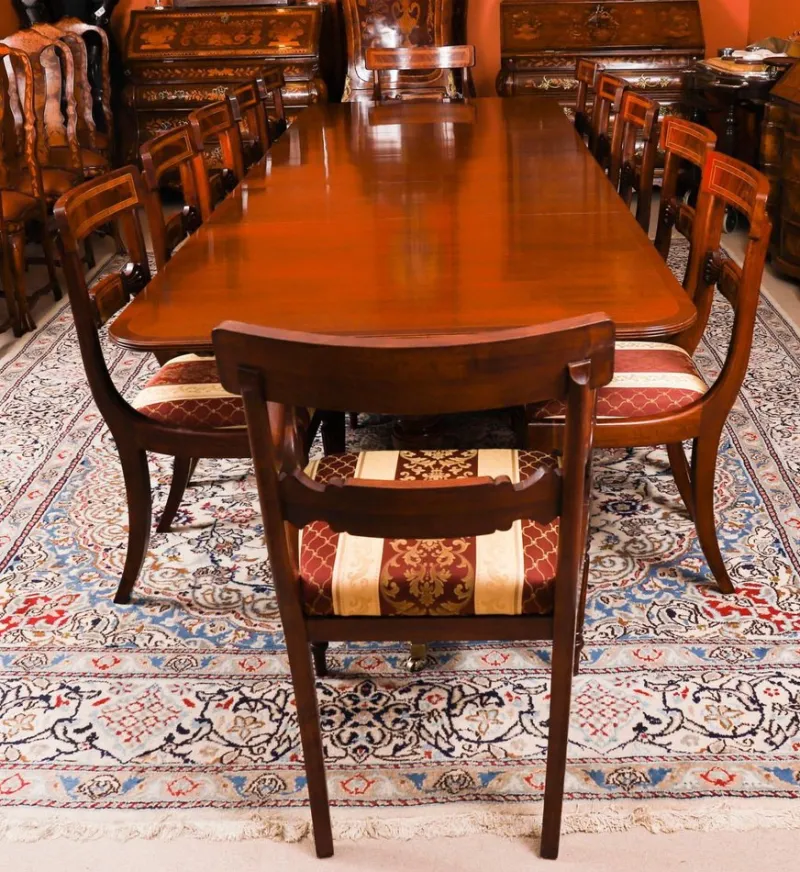 Discount Pamono Vintage George III Style Pedestal Dining Table