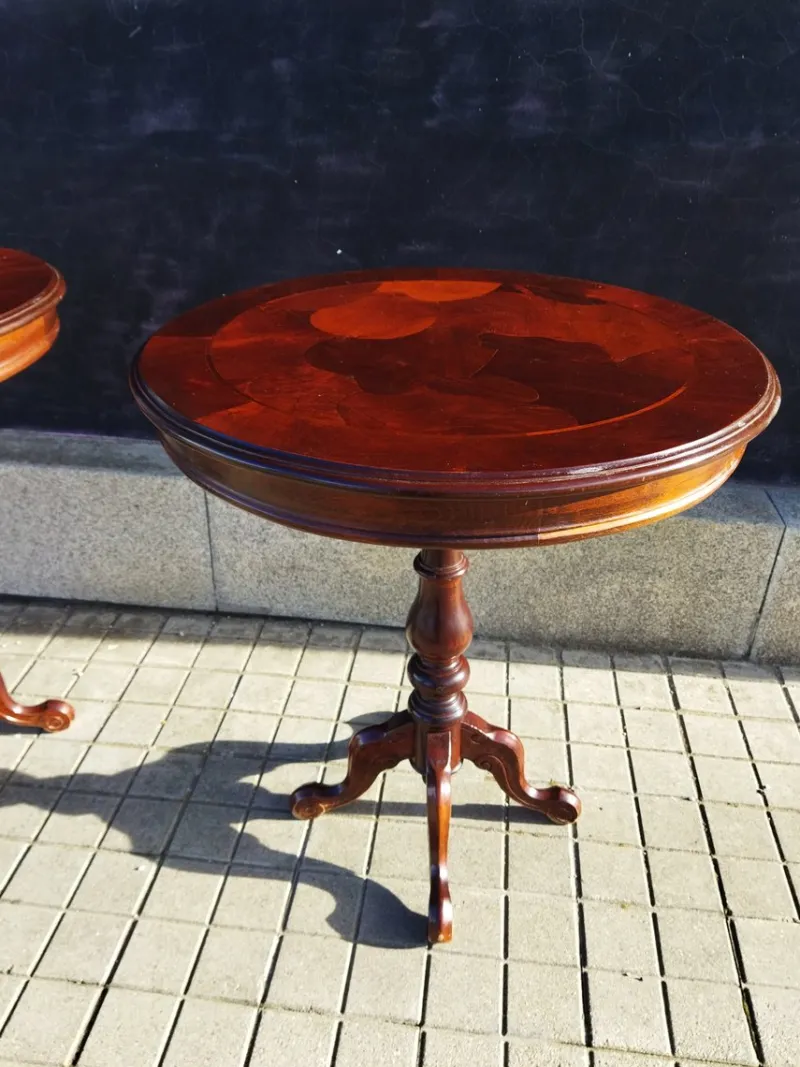 Discount Pamono Vintage Geridon Tables, 1940s, Set of 2