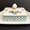 Best Pamono Vintage German Basket Rectangular Covered Butter Dish from Villeroy & Boch, 1970