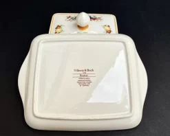 Best Pamono Vintage German Basket Rectangular Covered Butter Dish from Villeroy & Boch, 1970