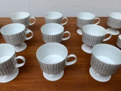 Pamono Vintage German Composition Secunda Grau Coffee Service by Tapio Wirkkala for Rosenthal, Set of 28><noscript><img width=