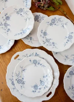 Pamono Vintage German Dessert Service by Seltmann Weiden, Set of 8> Serving Dishes