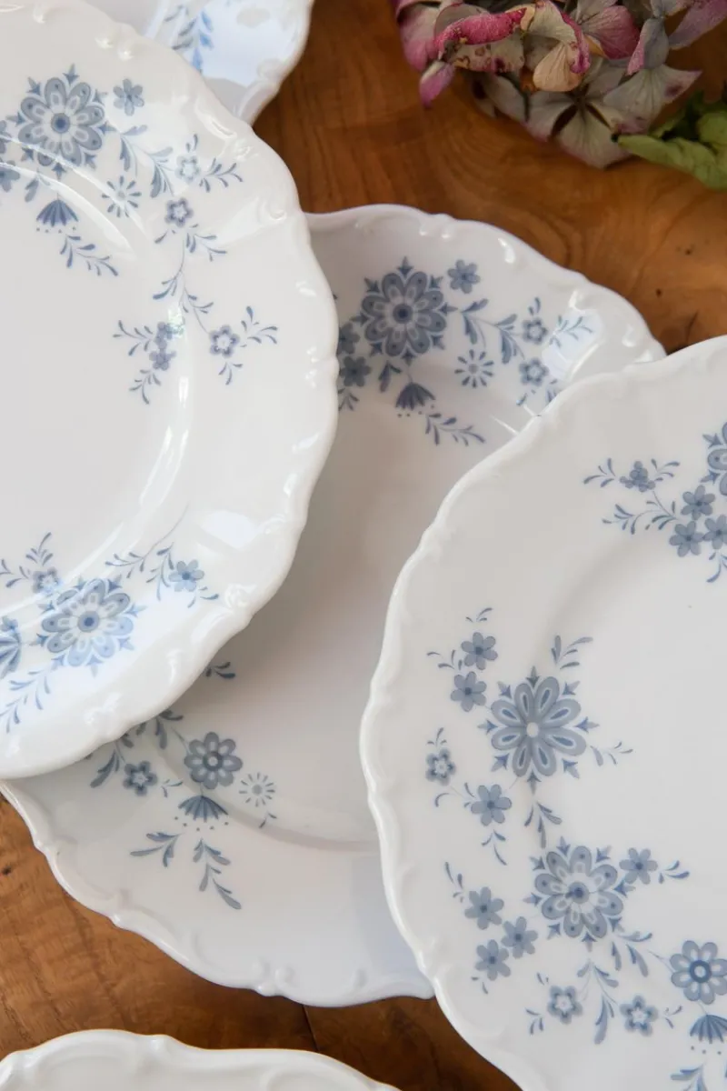 Pamono Vintage German Dessert Service by Seltmann Weiden, Set of 8> Serving Dishes