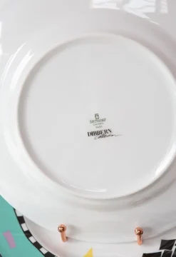 Pamono Vintage German Dinner Plates from Schönwald, 1990s, Set of 7> Dinner Plates & Bowls