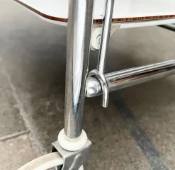 Hot Pamono Vintage German Foldable Service Cart with 3 Trays, 1970s