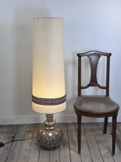Hot Pamono Vintage German Glazed Ceramic Lamp, 1960s