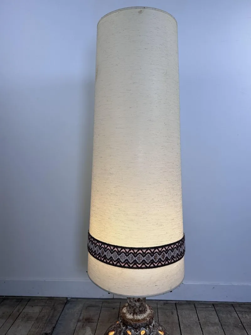 Hot Pamono Vintage German Glazed Ceramic Lamp, 1960s
