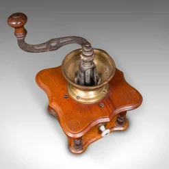 Pamono Vintage German Manual Coffee Grinder in Oak, 1930><noscript><img width=