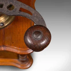 Pamono Vintage German Manual Coffee Grinder in Oak, 1930><noscript><img width=